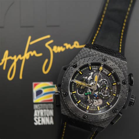 hublot king power f1 ayrton senna|Hublot king senna limited edition.